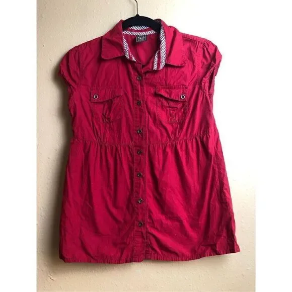 Vintage By Bershka Button Up Shirt Size S - Picture 3 of 11